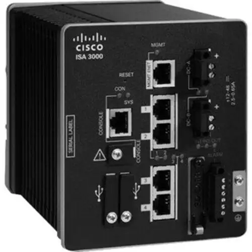 Cisco Isa-3000-4C-K9 3000 Network Security/Firewall Appliance Sealed
