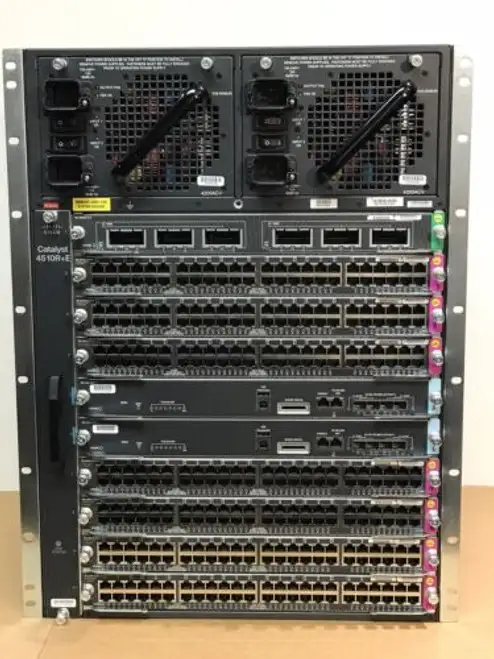 Cisco Catalyst C4510R+E Ws-X45-Sup7-E X4606-X2-E X4748-Rj45V+E Upoe Poe 4200Acv
