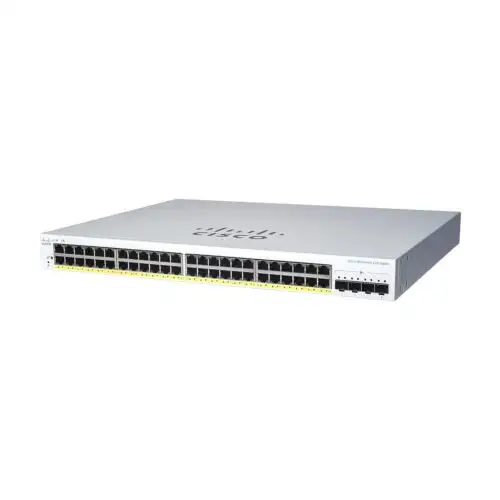 Cisco Business Cbs220-48T-4G Smart Switch | 48 Port Ge | 4X1G Sfp | 3-Year Lim