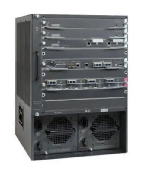 Ws-C6509-E Catalyst 6500 9-Slot Chassis Good Condition With Cards