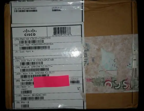 New Cisco Dwdm-X2-39.77 Transceiver Module (We Buy And Sell Cisco)