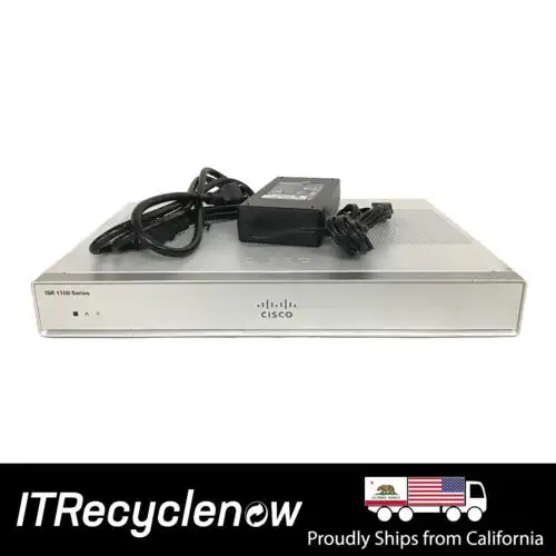 Cisco C1113-8Pmwe Isr 1100 8X Poe Sample Ipbase Appxk9 Uck9 Security K9