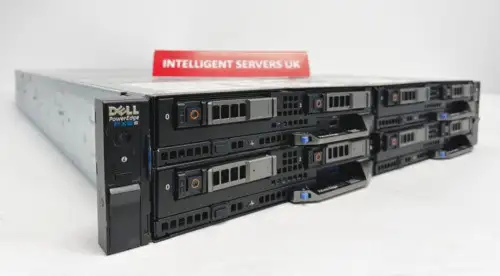 Dell Poweredge Fx2S - 4X Fc640 2X Gold 6252 256Gb 2X 1.92Tb Ssd H730P