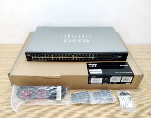 New Cisco Sg250-50-K9 50-Port Gigabit Smart Switch -
