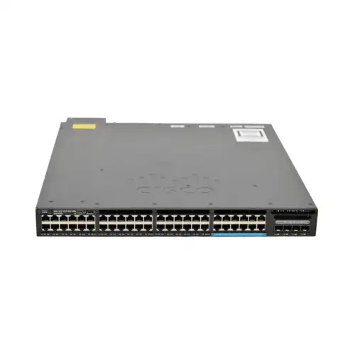 Cisco Ws-C3650-12X48Uq-S 48 (36 10/100/1000 12 100Mbps/1/2.5/5/10 Gbps)