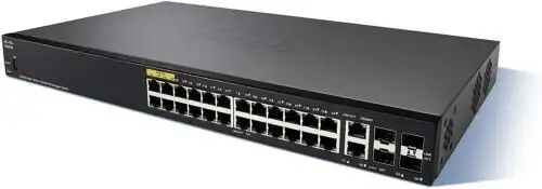 Cisco Designed Remanufactured Sf300-24Mp 24-Port 10/100 Max-Poe Managed Switch