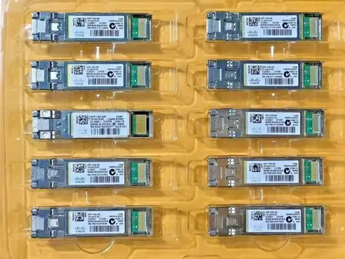 Lot Of 32 Pieces Genuine Cisco Sfp-10G-Sr 10-2415-03 V03 Sfp 10Gbe Transceiver