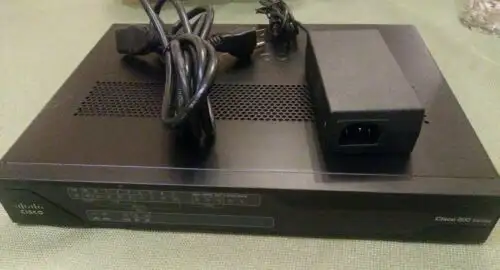 Cisco 891Fw Integrated Services Router 891Fw With Power Supply
