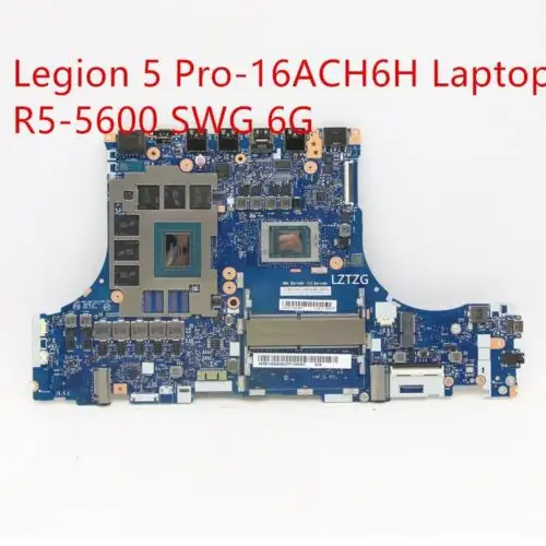 Placa Base Para Lenovo Legion 5 Pro-16Ach6H Portátil R5-5600 Swg 6G 5B21B90028