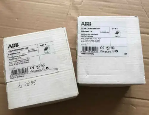 One Cm-Iwn.1S 1Svr750660R0200 Multifunction Insulation Monitoring Relay