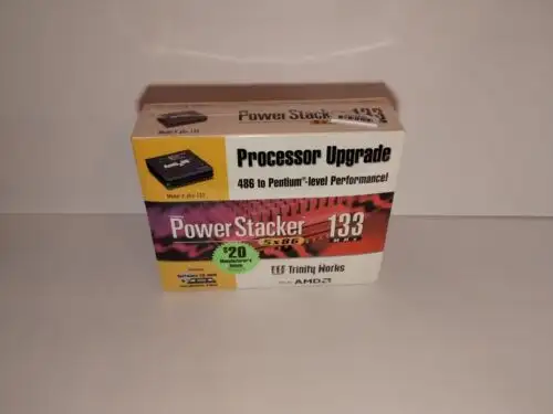 Trinity Works 486 133Mhz Upgrade Power Stacker 5X86 Processor P5X-133