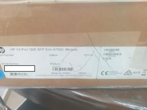 Hp Jd231A Procurve 7500 24 Port Gbe Sfp Enhanced Module
