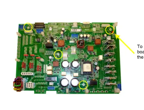 Test della scheda di controllo Schneider Electric Pn072128P4