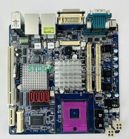 Bcm Mx45Gm Mini Itx Motherboard. Intel Socket P Intel Gm45 Chipset
