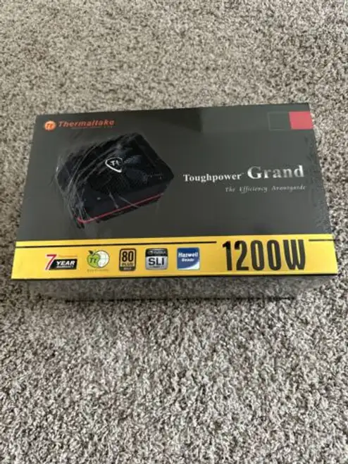 Thermaltake Toughpower 1200W Atx Black Psu Tpg-1200Mpcuseg005367