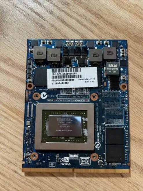 Toshiba Qosmio X870 X875 Nvidia Gtx 670M 3Gb N13E-Gs1-Lp-A1 Video Card