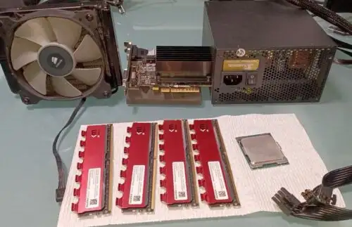 2 Mushkin Redline 2X16Gb Kit Ddr4 2666Mhz 64Gb Total + Intel I7-7820X + More