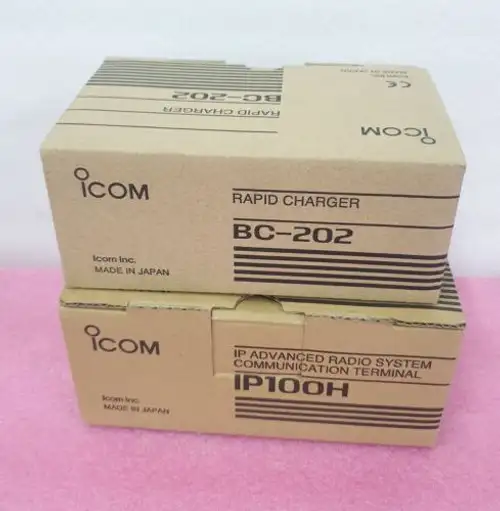 New Icom Ip100H Ip Advanced Radio System Communication Terminal And Charger