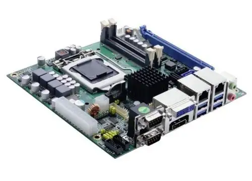 Axiomtek Mano872 Mini Itx Industrial Computer Lga1155 Socket Intel Q77 Chipset