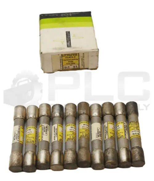 Nuovo di 10 fusibili a tempo Littelfuse Slc-35 Classe G 300Vac 35A