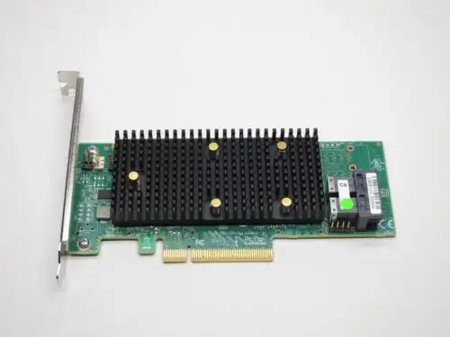 Yw3J6 Dell 8-Port Tri-Mode Pcie 12Gb/S Mr 9440-8I Raid Card Both Brackets
