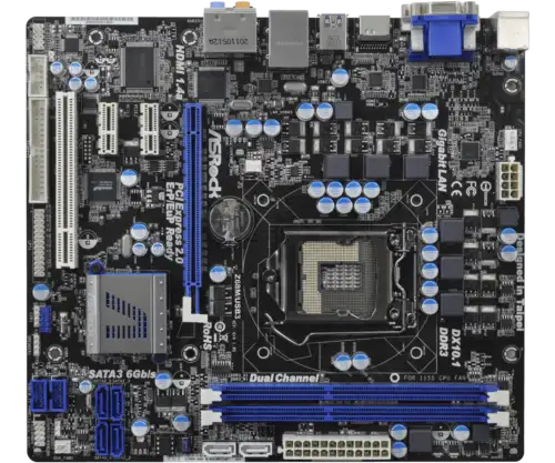 For Asrock Z68M/Usb3 D-Sub Dvi-D Hdmi Ddr3 Lga1155 2/3Th Gen Motherboard Ok