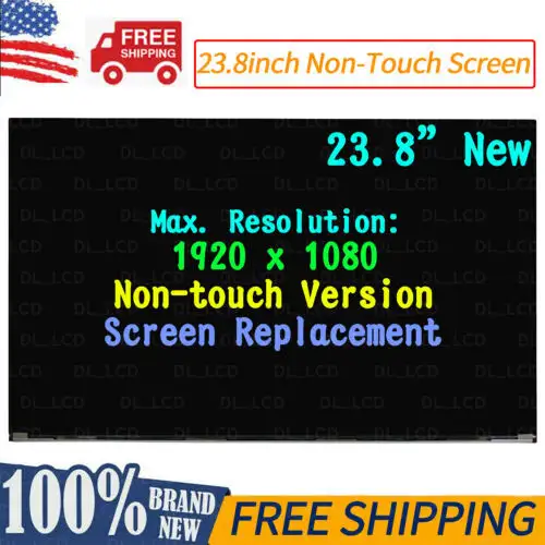 Per Dell Aio 0Cwwcp sostituzione 23,8" Led Lcd Screen Display Panel 1920√ó1080