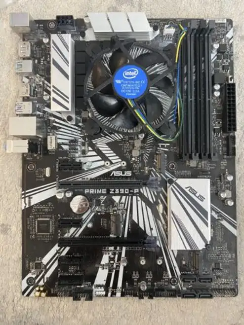 Asus Prime Z390-P Atx Lga1151 Ddr4 + Intel Core I5-9400F + Cooler Fan