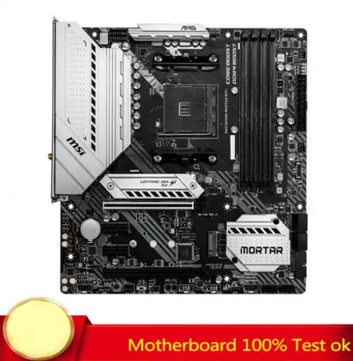 For Msi Mag B550M Mortar Wifi Motherboard Support Ddr4 64Gb Amd Work