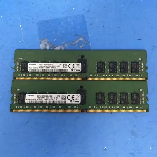 176Gb (11X16Gb) Samsung Pc4-2666V Registered Ecc Server Ram M393A2K40Bb2-Ctd6Q