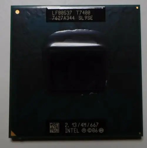 Genuine Rare Collectable Intel Core 2 Duo T7400 2.13Ghz Laptop Processor Sl9Se
