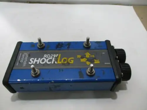 Lamerholm Fleming Shocklog Rd298 Vibration Recorder 29898