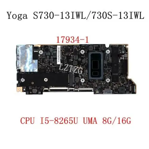 For Lenovo Yoga S730-13Iwl/730S-13Iwl Motherboard Cpu I5-8265U 8G/16G Test
