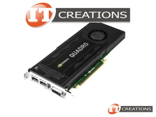 Dell Quadro K4000 Gpu 3Gb Kepler Graphics Processing Unit Video Card 74Wcf