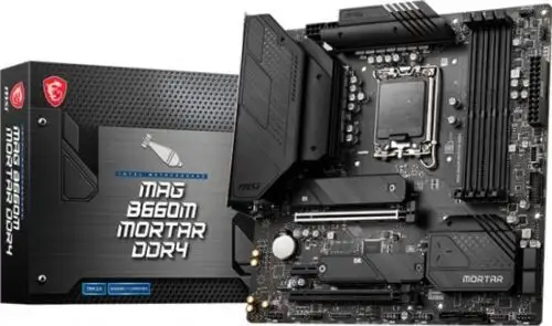 New Msi Mag B660M Mortar Ddr4 Motherboard Cpu Socket Lga1700 Intel Hdmi 2.5G Lan