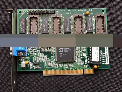 Industry 210-0262-001 S3 86C385 Pci Graphics Card 1997 Stb 3