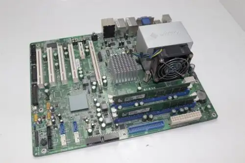 Dfi Bl630 Industrial Motherboard Intel E7400 Cpu 2.8Ghz