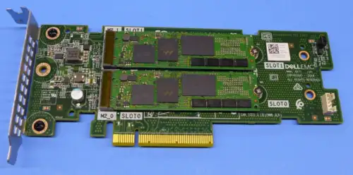 Scheda di rete a basso profilo Dell Poweredge Boss Boss-S1 2X 240Gb M.2 Ssd 61F54