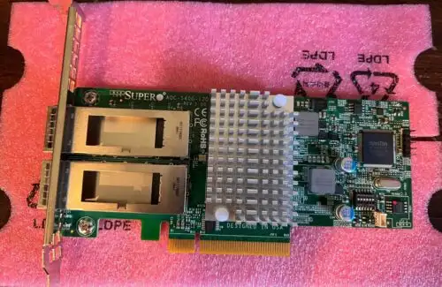 Supermicro Aoc-S40G-I2Q 40G Dual Port Ethernet Network Card