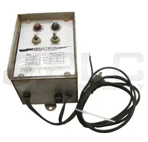 Electro-Matic 023087 Solid State Magnetic Chuck Control 115Vac 50/60Hz C2Rs-11