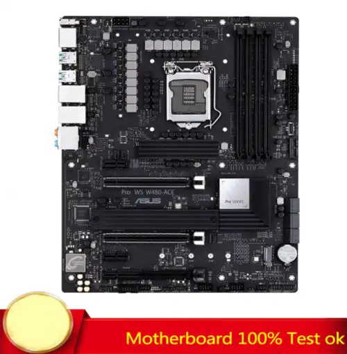 For Asus Pro Ws W480-Ace Motherboard Supports I9-10900K W-1290P Work
