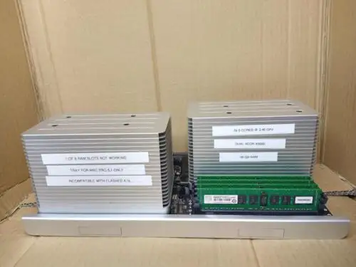 Refurbished Mac Pro 5 1 Cpu Tray Dual Xeon X5690 - 3.46 Ghz 12-Core 56 Gb Ram