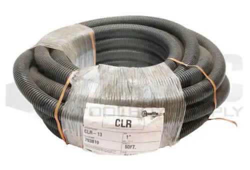 New Liquatite Clr-13 Flexible Nonmetallic Liquidtight Nylon Conduit 50' 1"