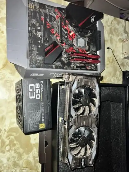 Msi B360-H Mobo Gtx 2070 Super Evga I7-8700 Cpu 32Gb Ram 2400Mhz Evga 850 Ps