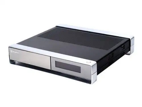 Silverstone Ml02B-Mxr Aluminum/Steel Micro Atx Media Center/Htpc Case