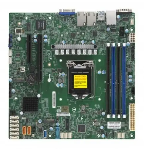 Supermicro X11Sch-F Lga-1151 Intel C2 Micro Atx Server Motherboard Full