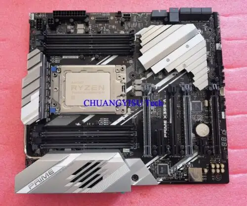 Combination Amd Ryzen Threadripper 2920X +Asus Prime X399-A Tr40 Motherboard