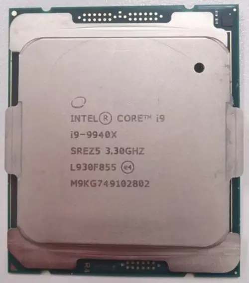 Intel Core I9-9940X Srez5 14-Core 3.30Ghz Lga2066 Cpu Processor