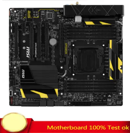 For Msi X99S Xpower Ac Motherboard Supports 2011-V3 6850K 6900K Ddr4