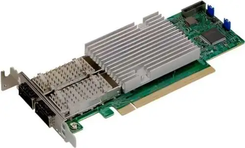 Supermicro Aoc-S100Gc-I2C Rev 1.02 100Gbe 2-Port Pcie 4.0 X16 Low Profile Card